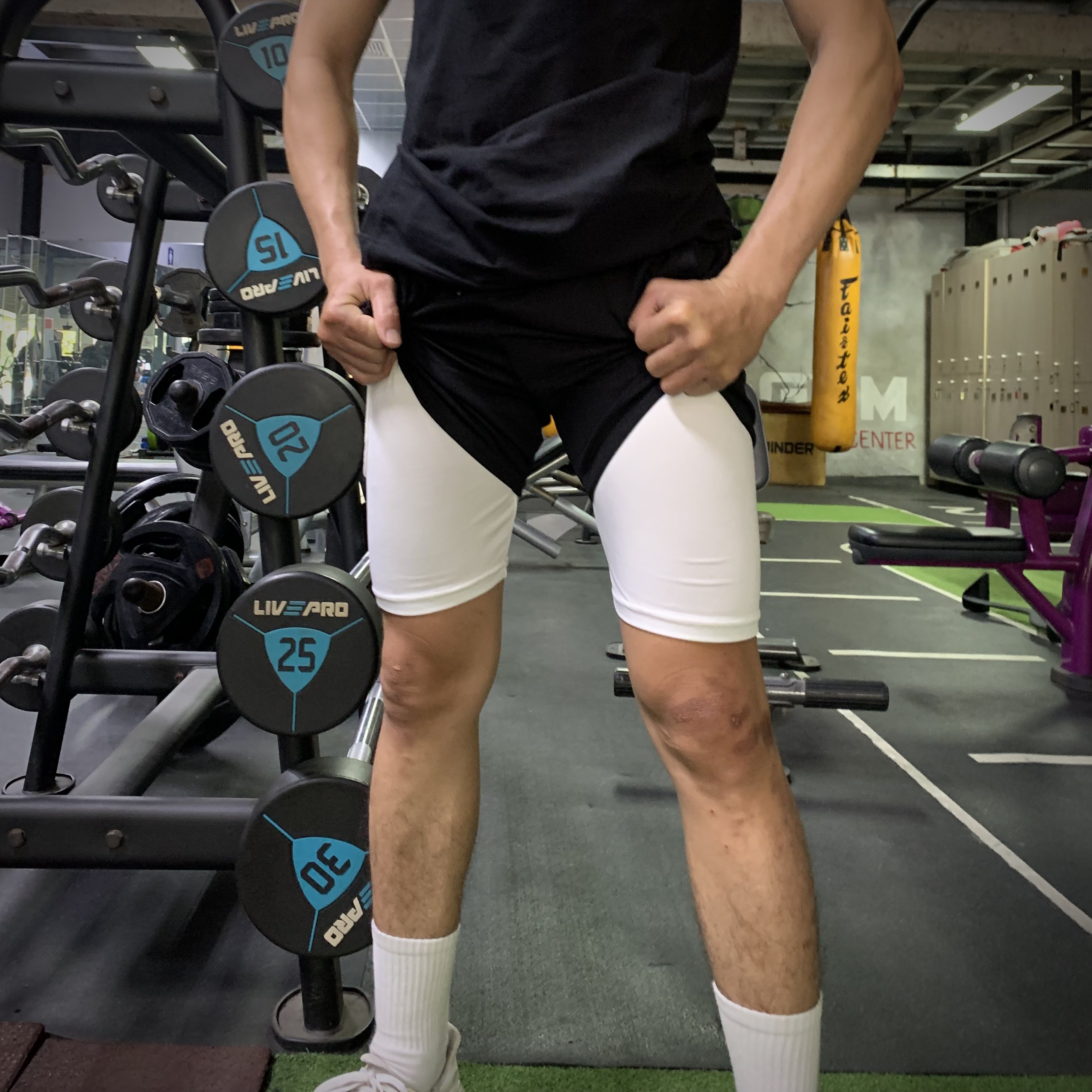 Quần Tập Gym Nam 2 LỚP PORS trẻ trung năng động, thoáng mát thoải mái vận động - PORS1