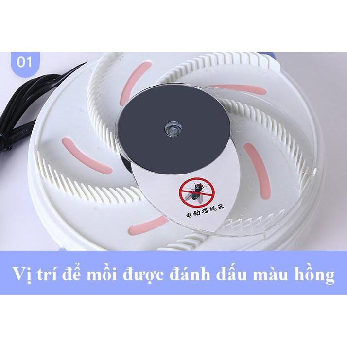 Máy bẫy ruồi diệt côn trùng tự động