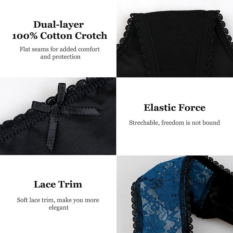 7 Cái/bộ Chữ G Quần Lót Nylon Quần Lót Nữ Gợi Cảm Quần Lót Quần Lót Nữ Màu Trơn Đùi Quần Lót Ren XXL
