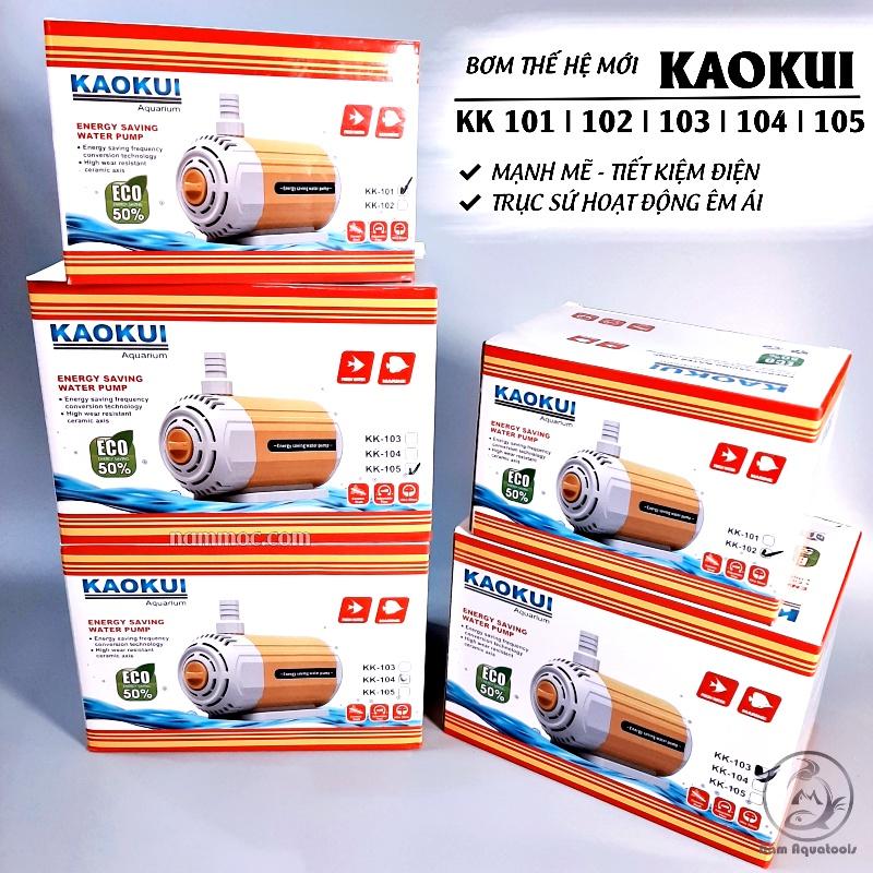 Máy Bơm Thế Hệ Mới Siêu Êm - Tiết Kiệm Điện Cho Hồ Cá Cảnh KAOKUI KK-101 / 102 / 103 / 104