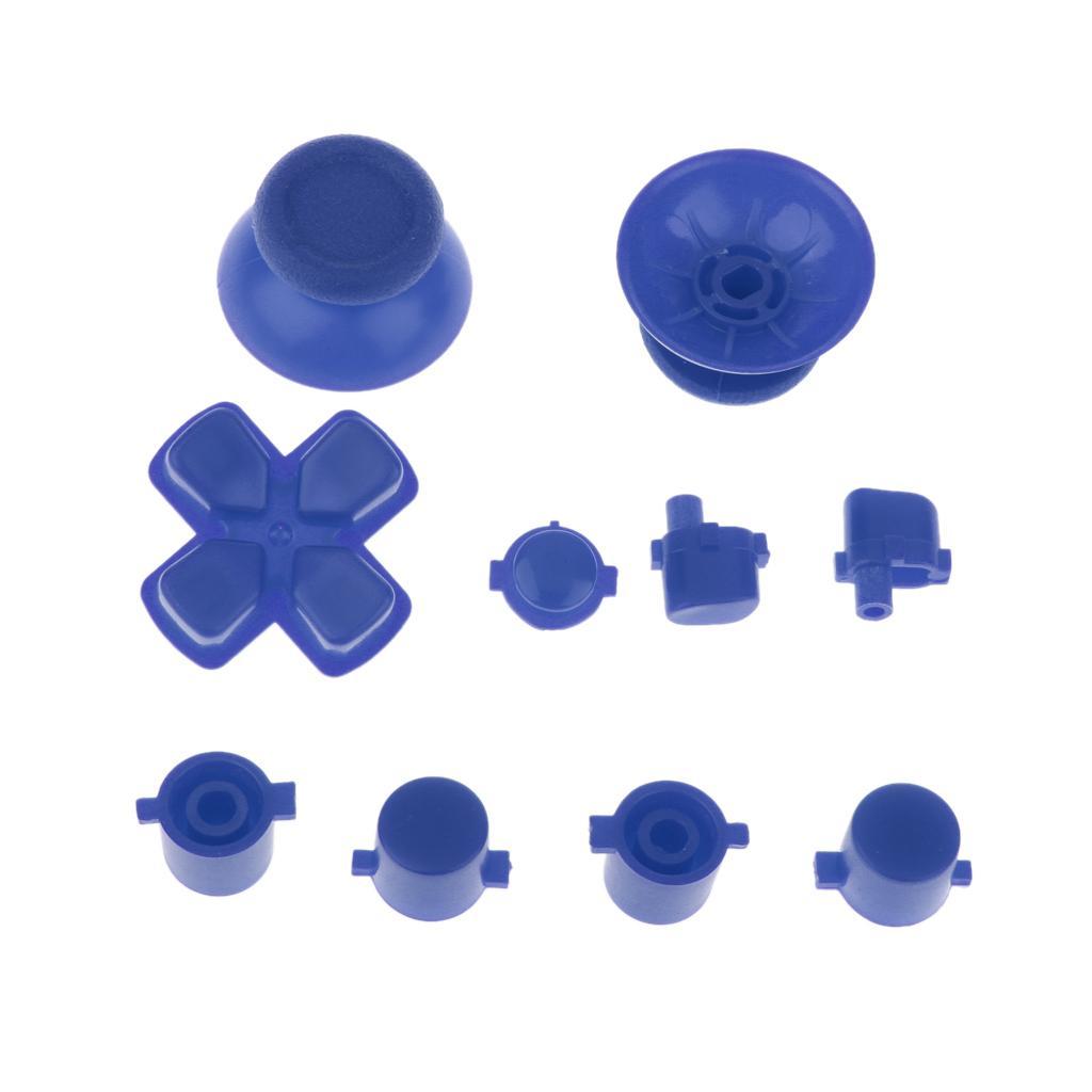 2 Set Replacement Full Buttons Mods for Sony  4 PS4 Game Console