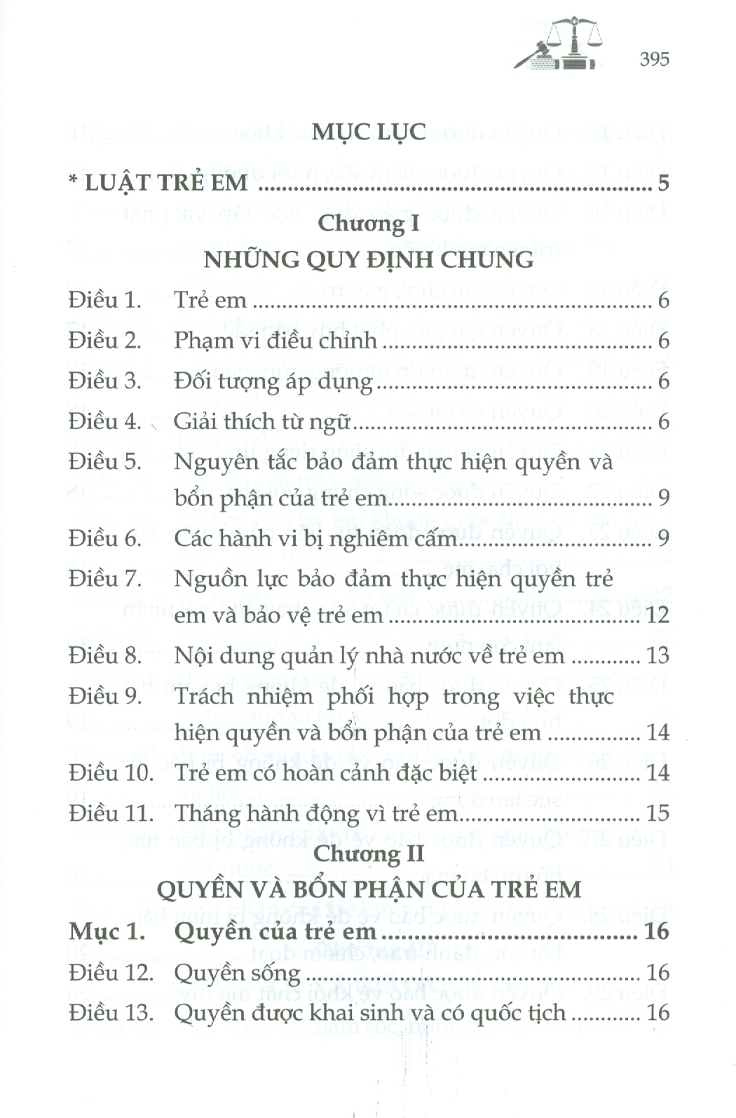 Luật Trẻ Em Và Các Văn Bản Hướng Dẫn Thi Hành