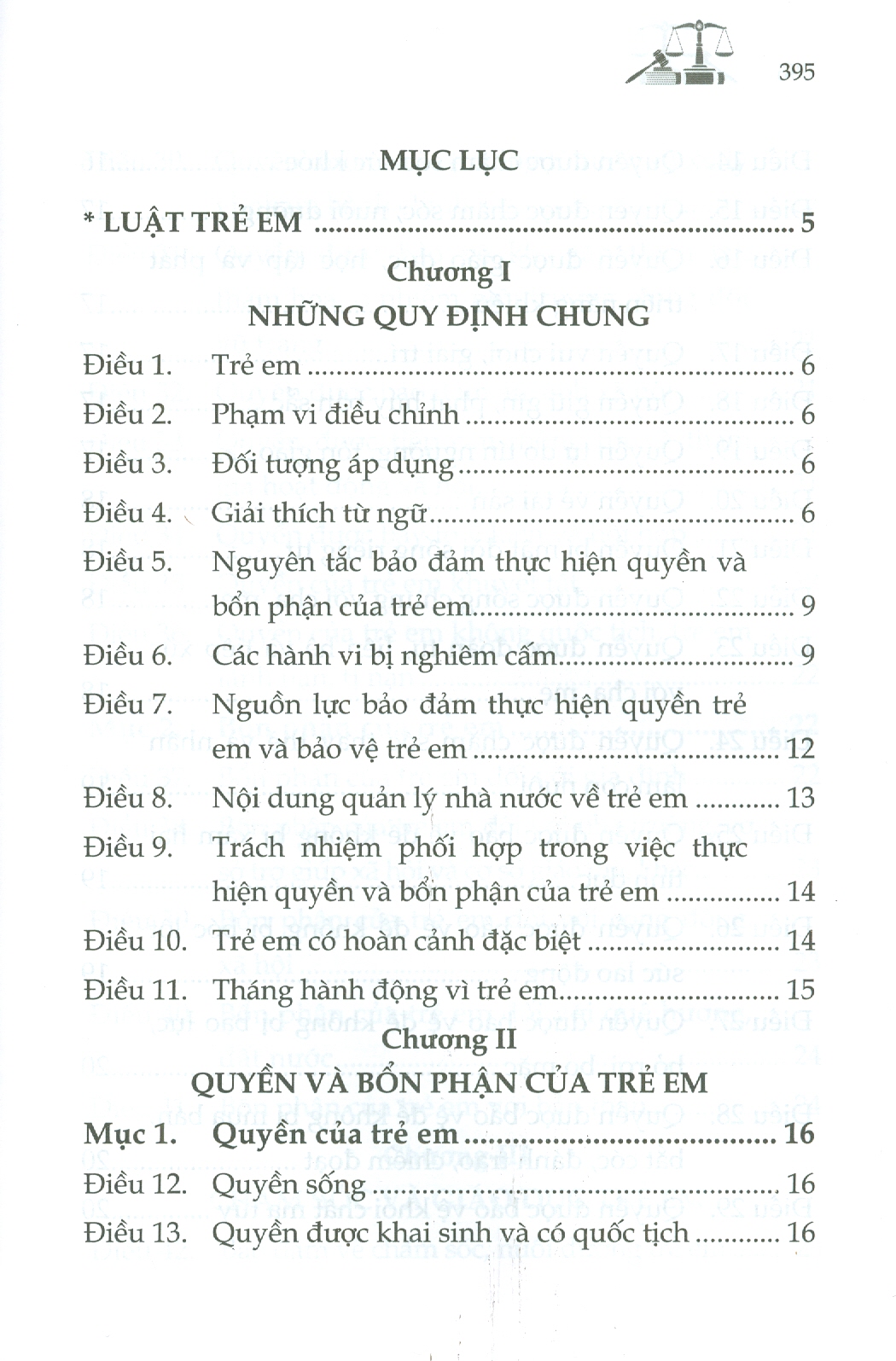 Luật Trẻ Em Và Các Văn Bản Hướng Dẫn Thi Hành