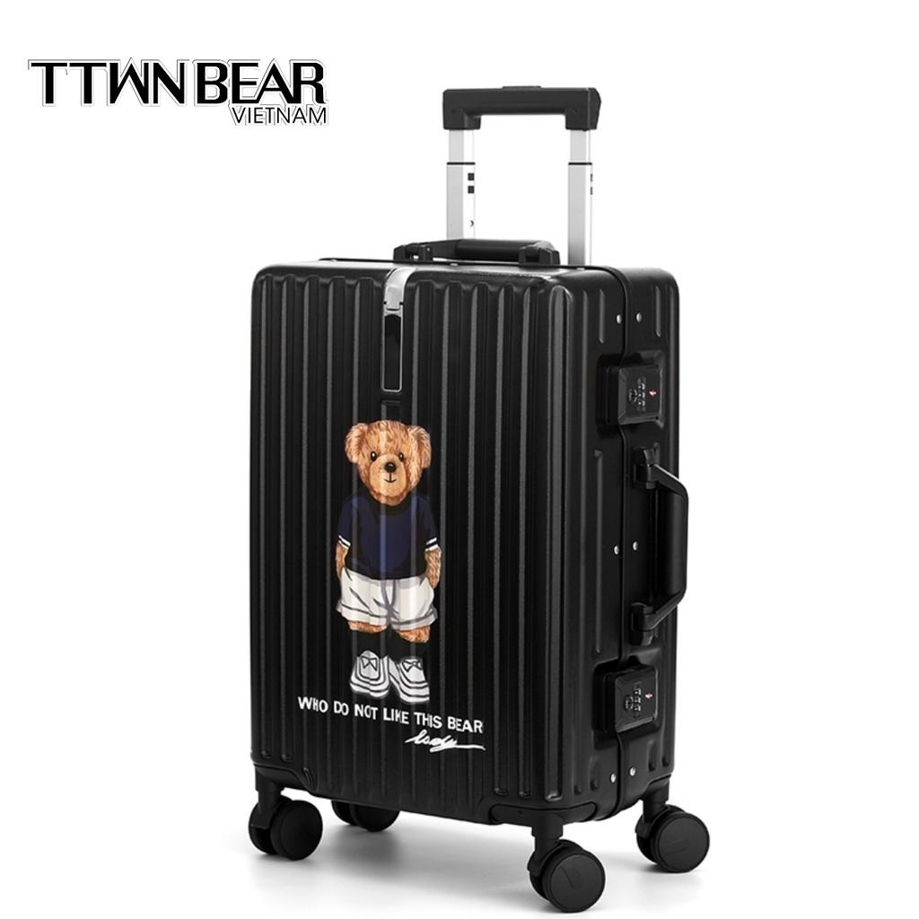 Vali cao cấp TN7001 TTWN BEAR đi du lịch size 20 , size 24, size 26