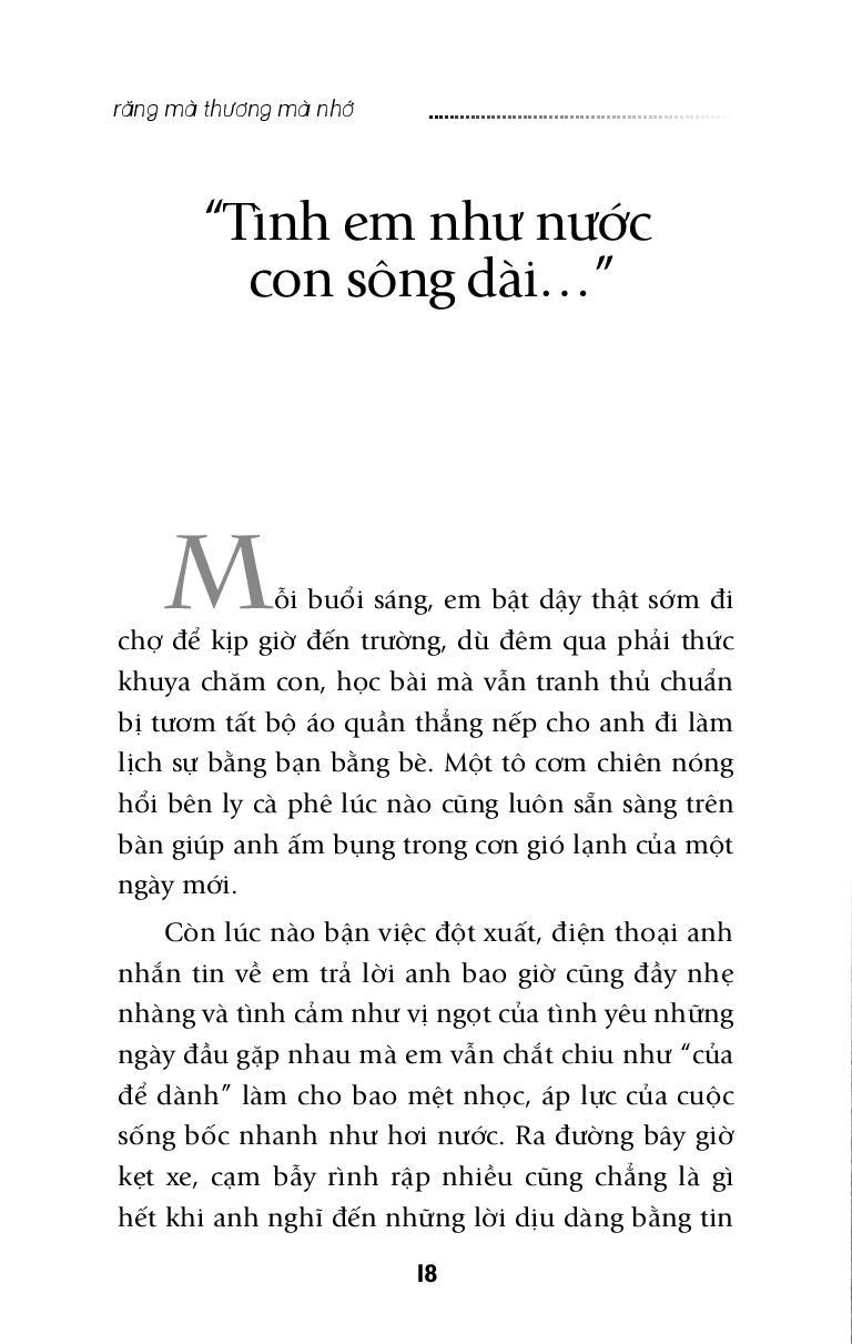 Răng Mà Thương Mà Nhớ