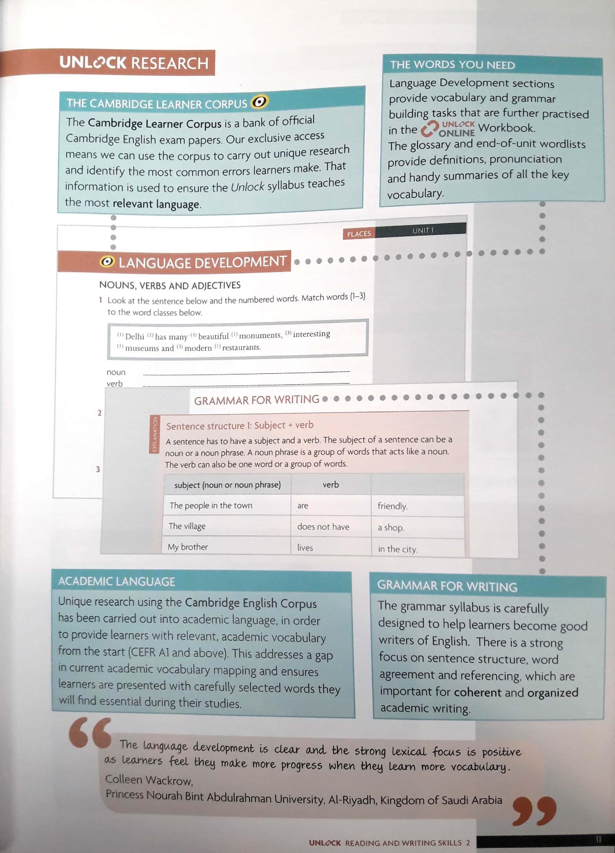 Unlock Level 2 Reading and Writing Skills Student's Book and Online Workbook: Level 2