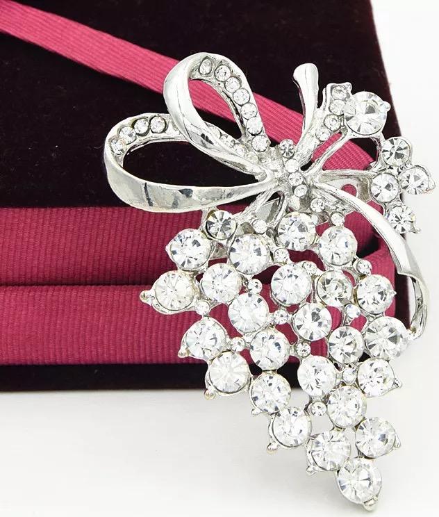 Cài áo đính đá,hoa cao cấp