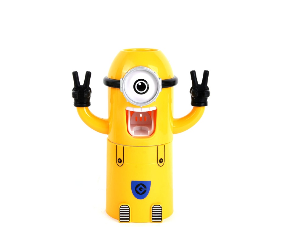 Giá Đỡ Bàn Chải Và Nhả Kem Đánh Răng Hình Minion Dễ Thương - Hàng Loại 1 - Chính Hãng MINIIN