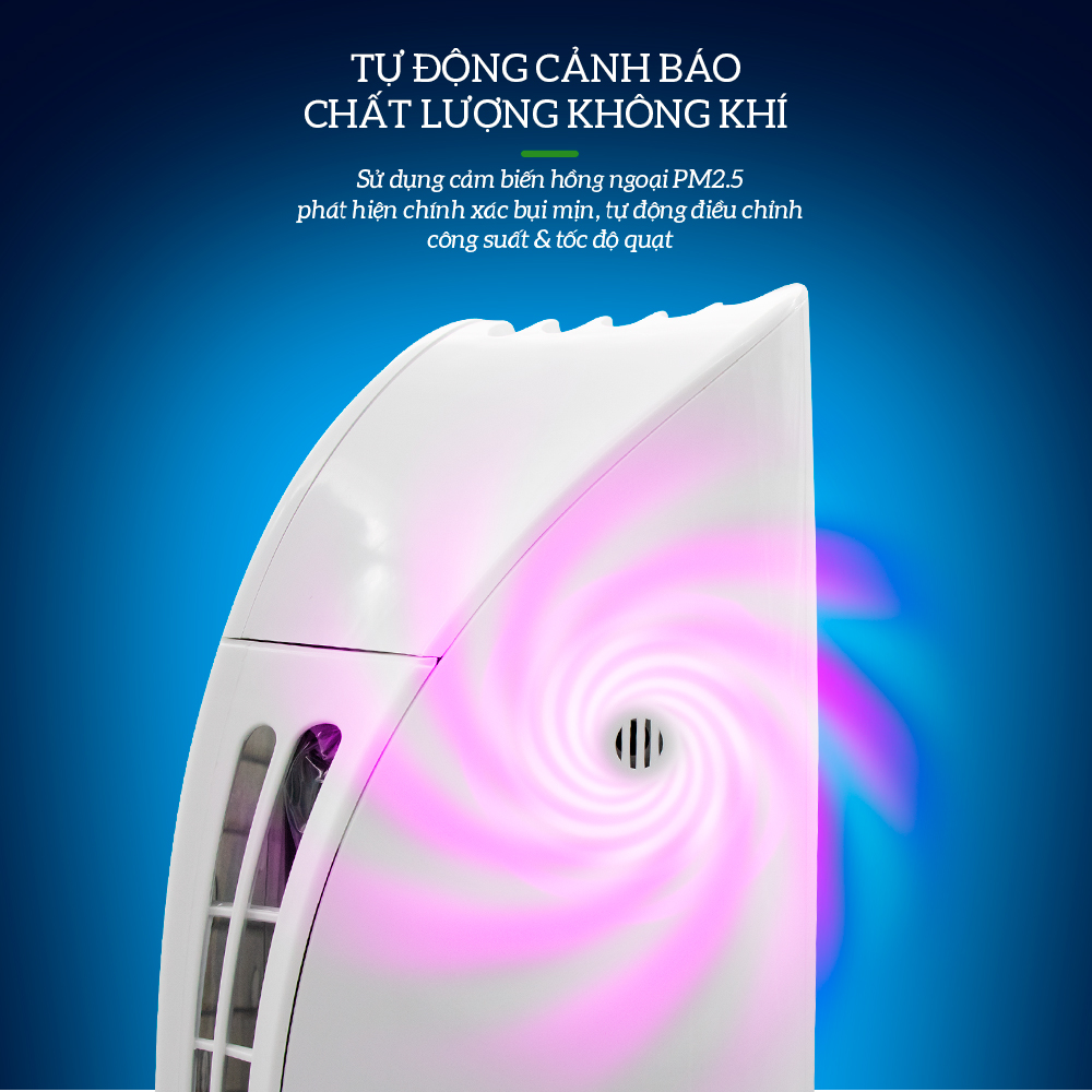 Máy Lọc Không Khí 5 Trong 1 Nagakawa NAG3501M - Hàng Chính Hãng