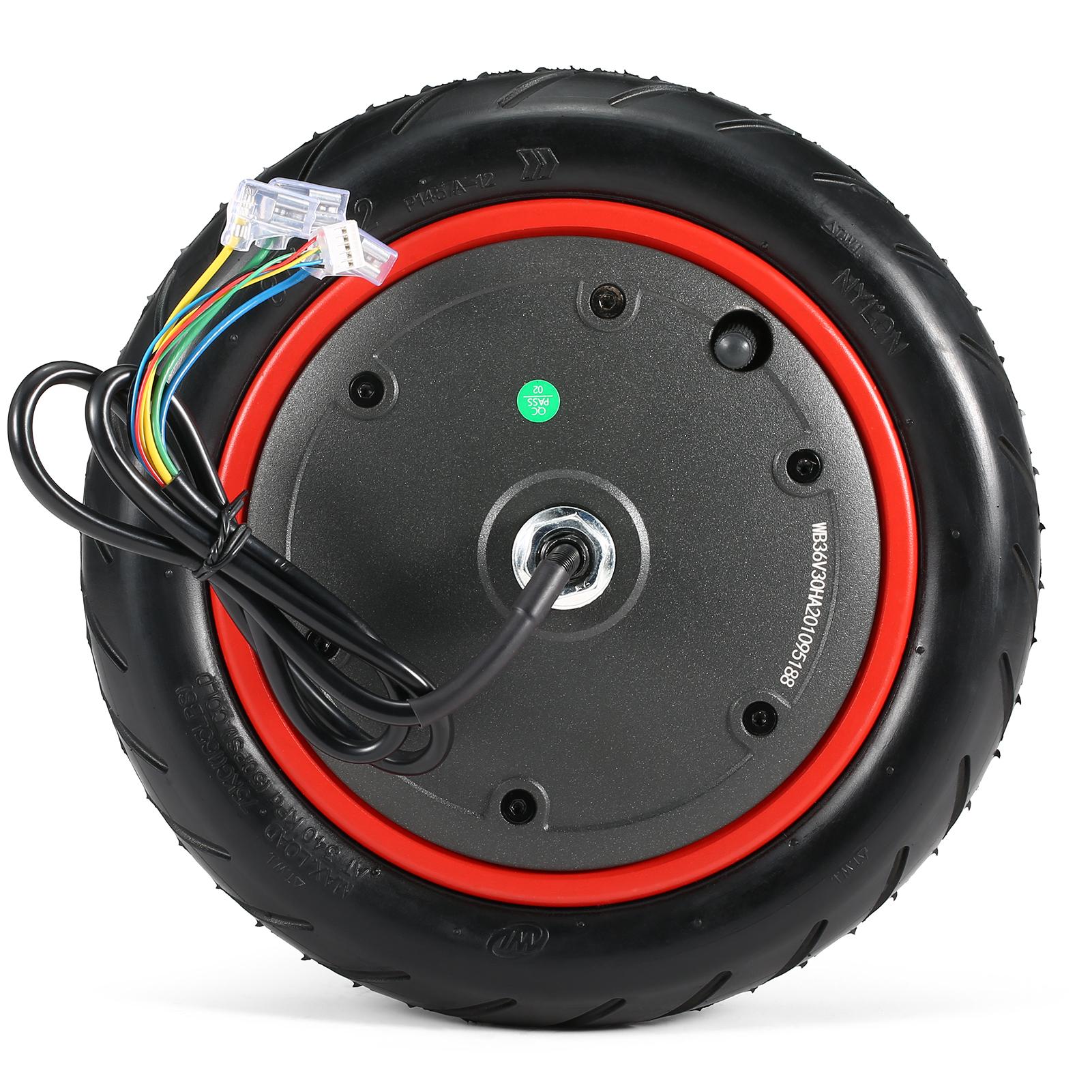 350W Electric Scooter Motor Wheel Engine Motor Driving Wheel with Motherboard Controller Instrument Panel