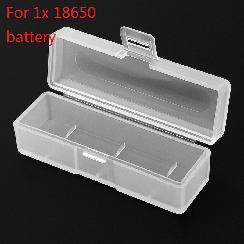 1 Hộp đựng hộp đựng pin bằng nhựa cứng trong suốt phổ thông Hộp lưu trữ Phù hợp với 2/4 chiếc Pin tiêu chuẩn AAA hoặc có thể sạc lại Màu sắc: Dành cho 2 chiếc Pin AAA