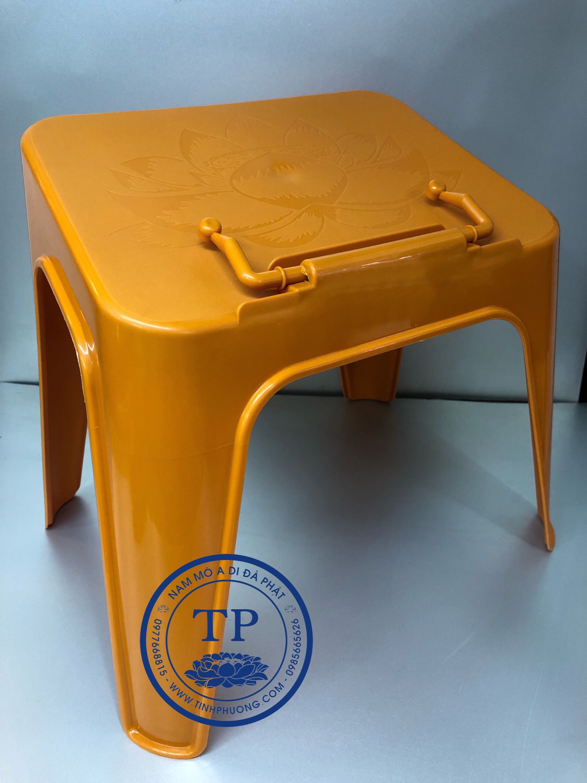 KỆ GHẾ ĐỌC KINH MẪU 1 HOA SEN LỚN KH16773
