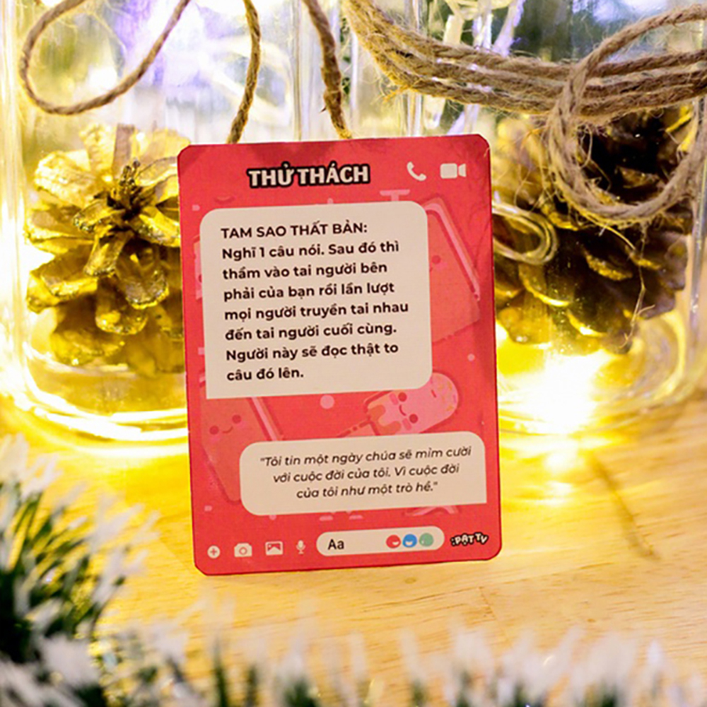 Bộ Bài Pạt Ty Drinking Game 100 Lá Bài Uống Bia Tụ Tập Hot Trend Cho Bữa Tiệc Của Hội Bạn Thân