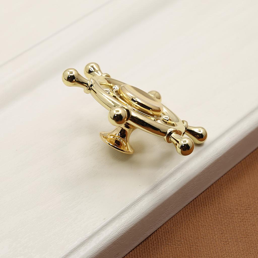 2-4pack Creative Cabinet Drawer Door Pull Handle Furniture Hardware #1 Gold