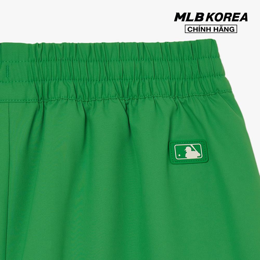 MLB - Quần shorts unisex ống rộng phối logo thời trang 3ASMR0133