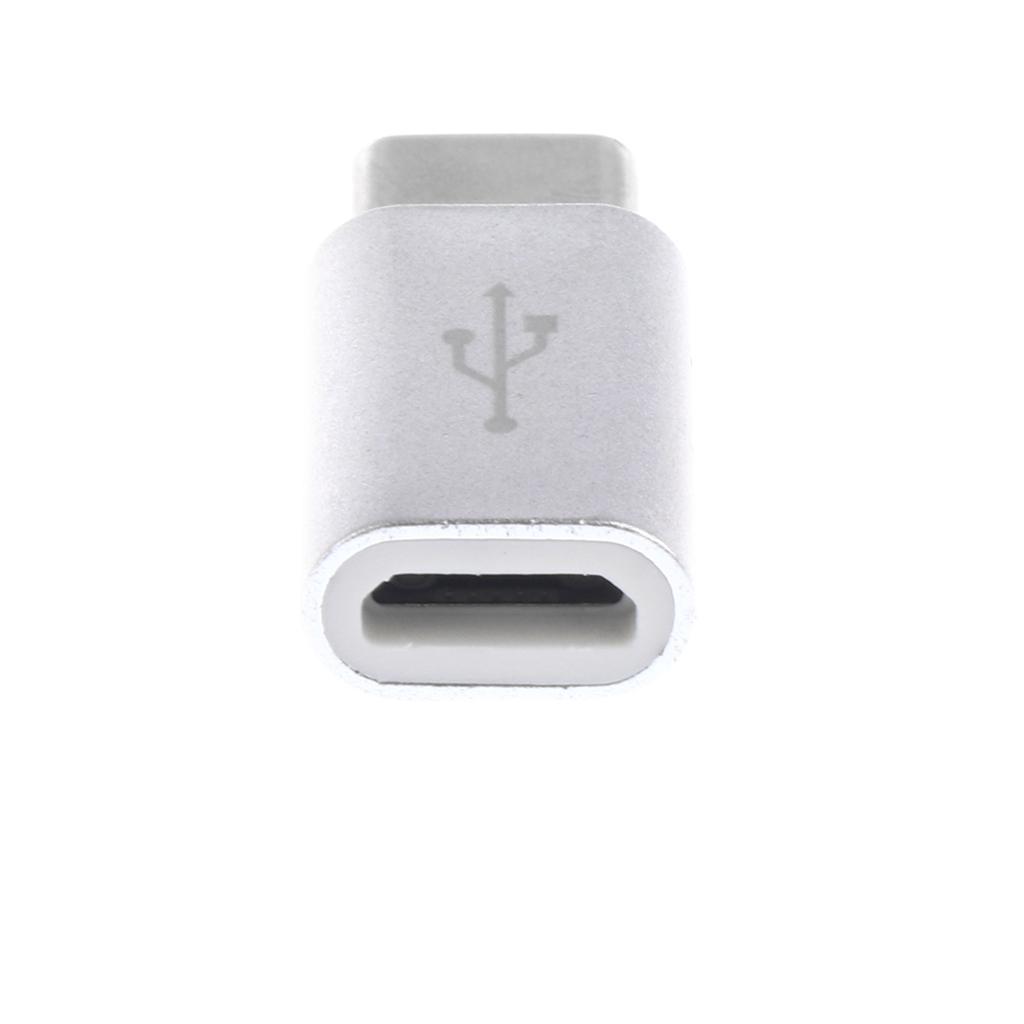 USB Type C Male Connector to Micro USB Female Converter Adapter