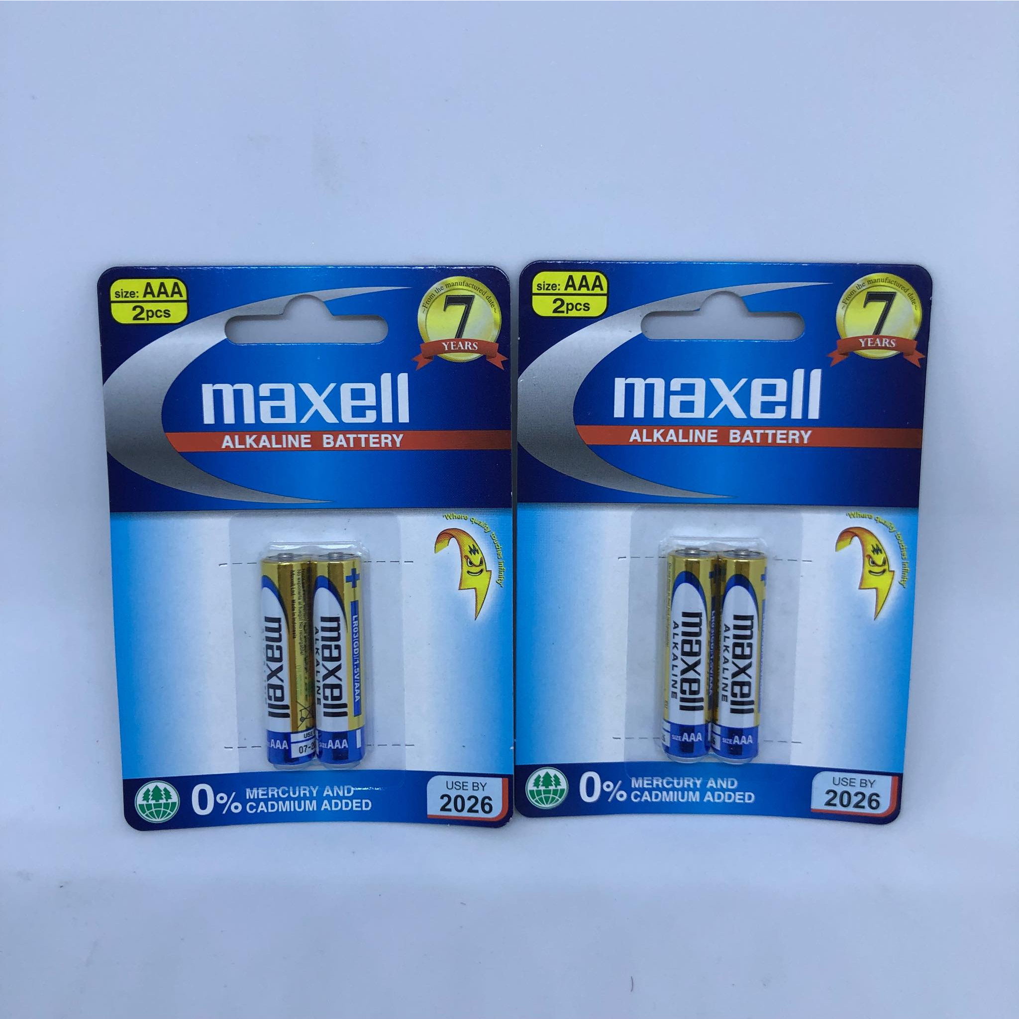 Combo 2 vĩ pin chính hãng Maxell Nhật Bản dòng Alkaline cao cấp AAA