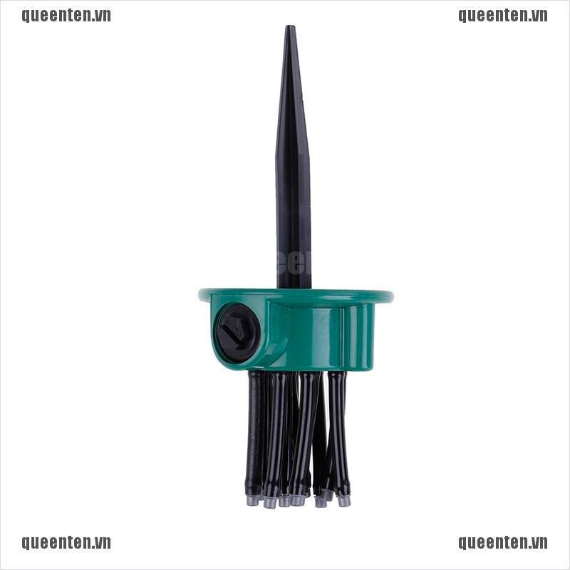 360° Garden Sprinkler Auto Lawn Irrigation Water Sprinkler Spray Nozzle System QUVN