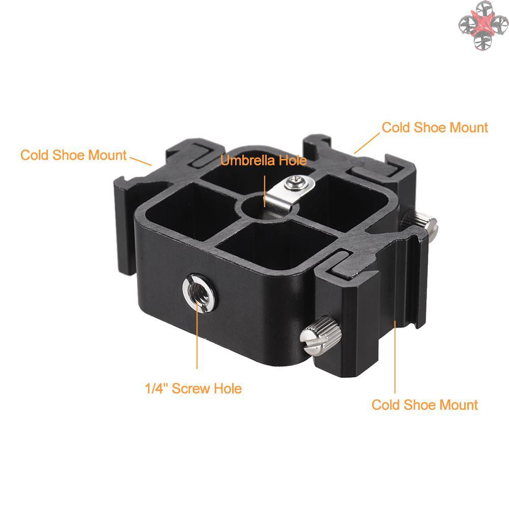 Giá đỡ cho điện thoại / dù / đèn LED / màn hình / micro với đầu bi chuyển đổi chất lượng cao chuyên dụng cho chân máy ảnh