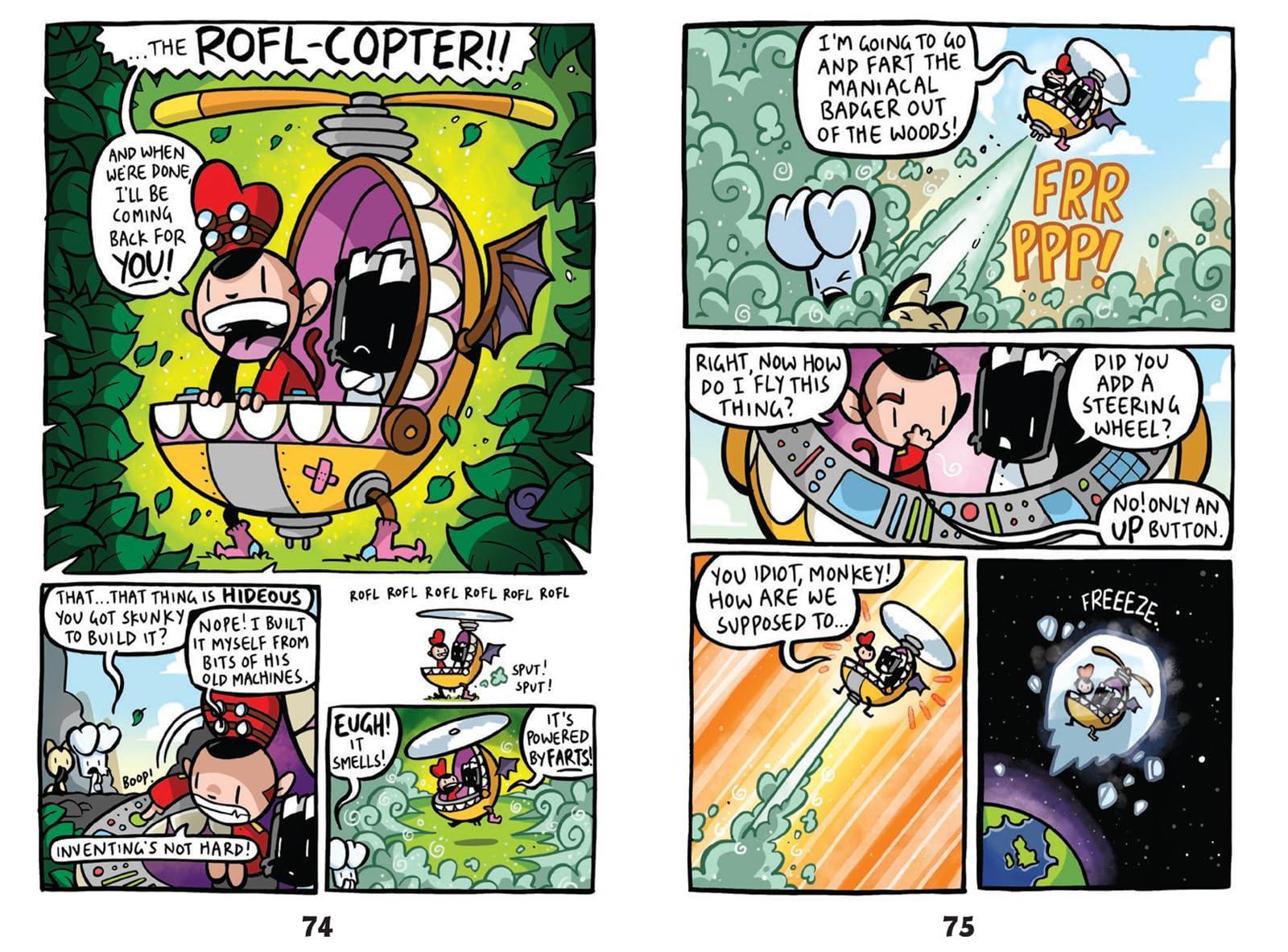 Sách ngoại văn: Bunny Vs Monkey - Rise Of The Maniacal Badger