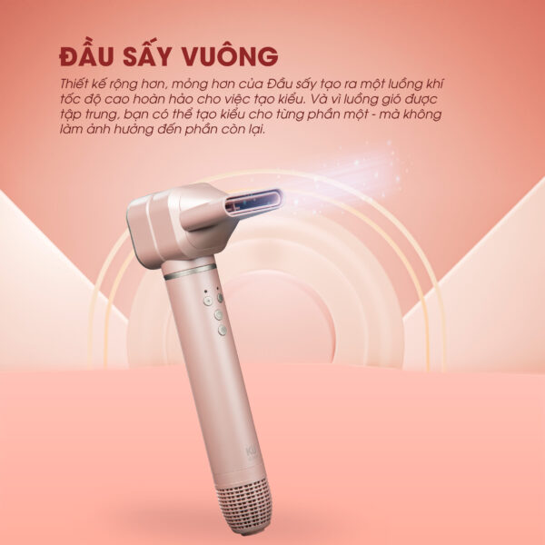 Máy sấy tóc sóng âm ion âm Kuchen D2305 - hàng chính hãng