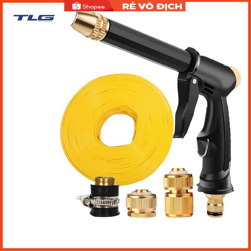 Bộ dây và vòi xịt rửa xe tưới cây tăng áp,vòi xịt rửa,vòi tưới cây 810-2621-1