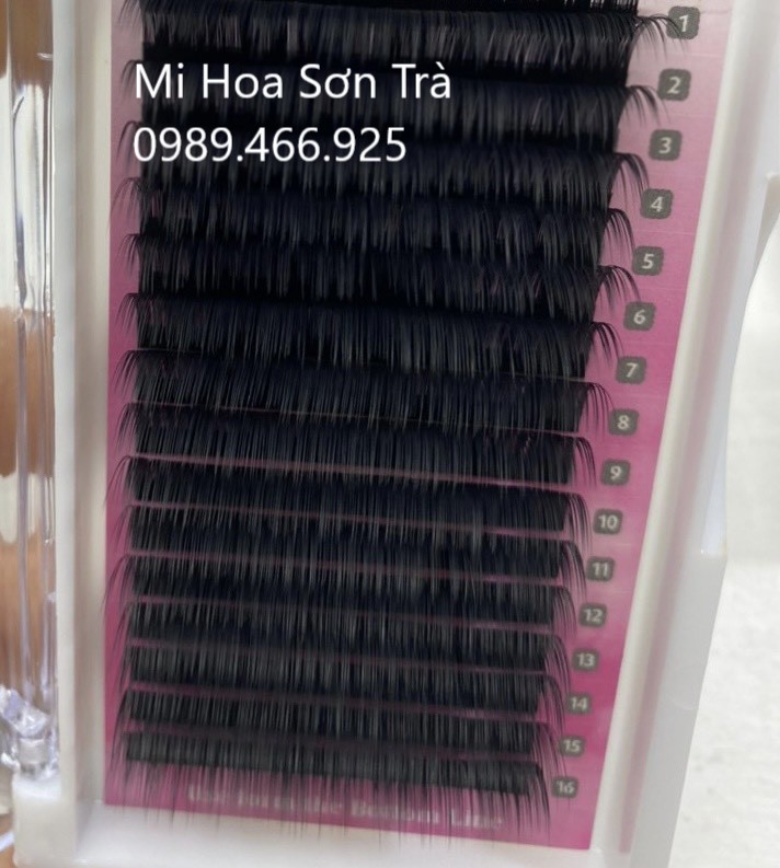 Mi khay sole Hoa Sơn Trà 16 line, đủ độ cong. Độ dài từ 10mm đến 18mm.