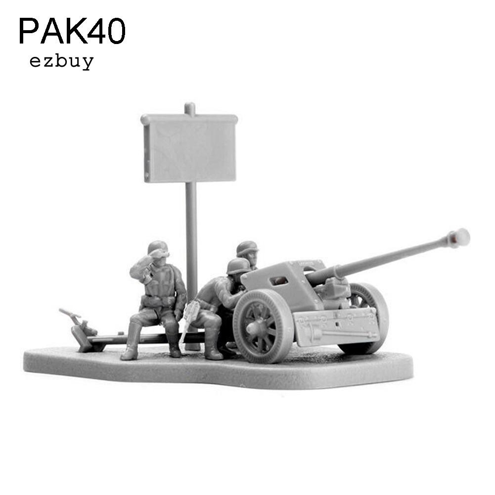 Mô Hình Lắp Ráp Xe Tăng Pak40 M30 3d Tỉ Lệ 1/72