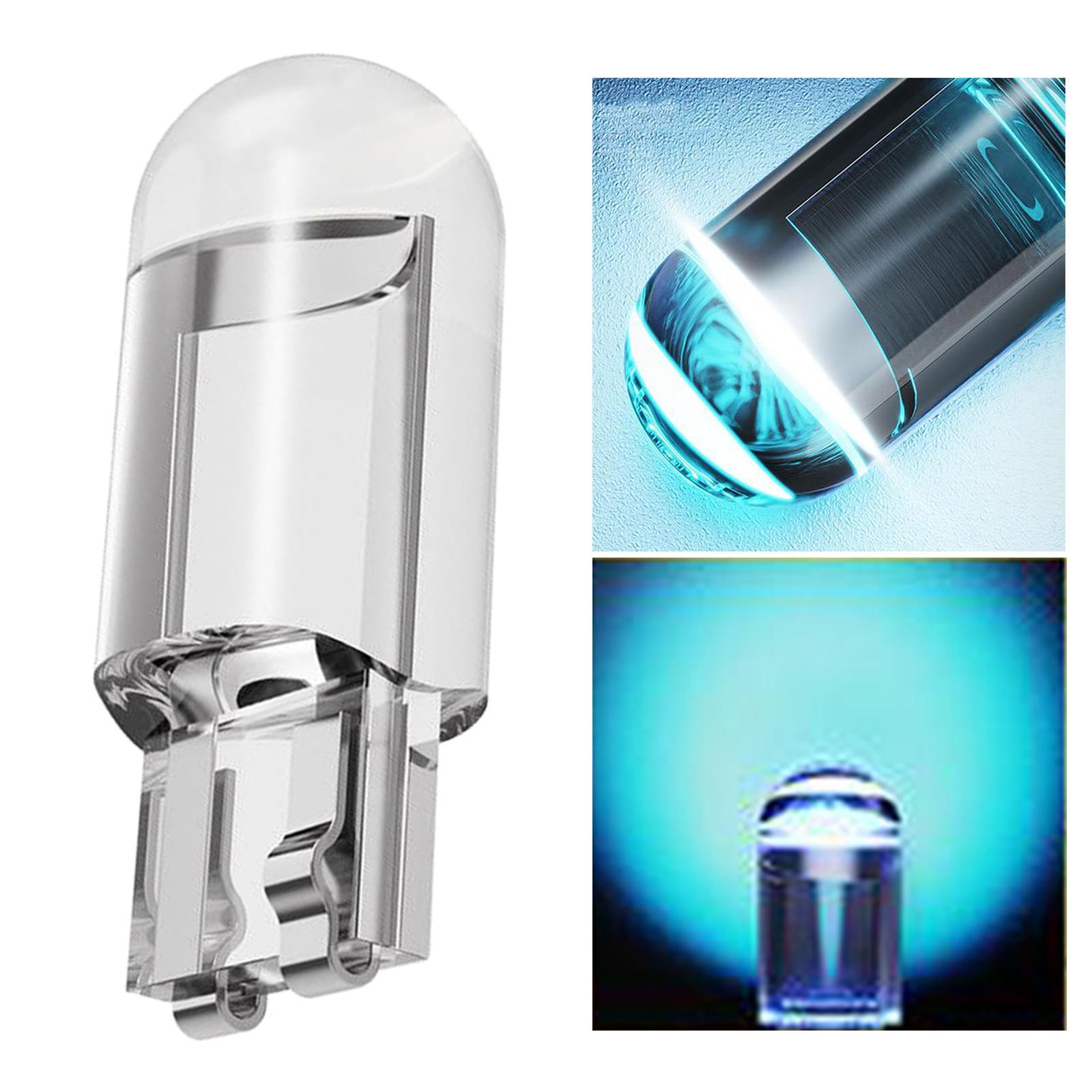 2-4pack 2Pieces 194 T10 DC12V LED Bulb Wedge License Plate Light for Motorbike