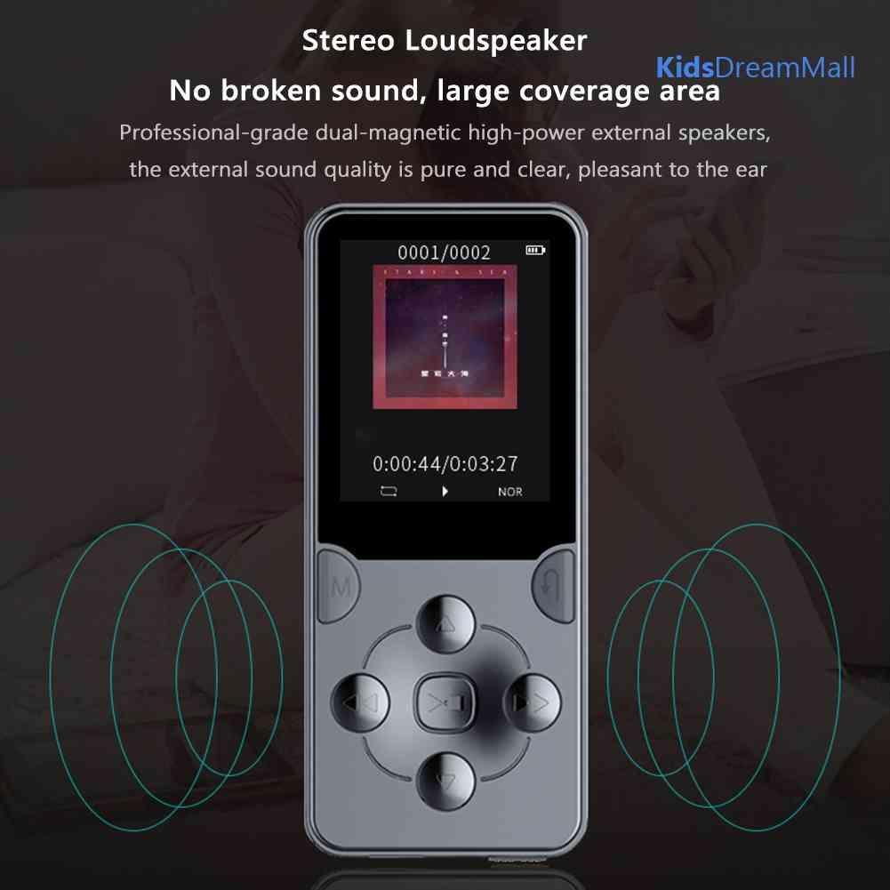Máy Nghe Nhạc MP3 MP4 1.8 inch TFT HiFi Có Loa