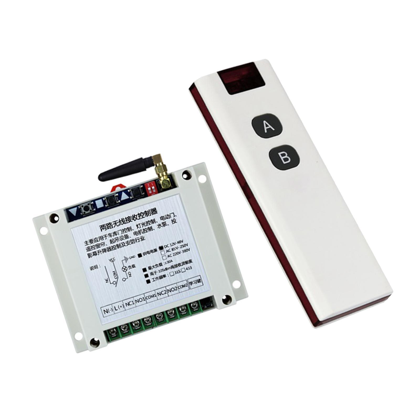 Water Pump Remote Control Switch with Receiver Remote Switch Multifunctional