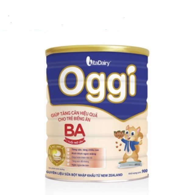 Sữa Oggi BA 900g - Dành cho trẻ biếng ăn