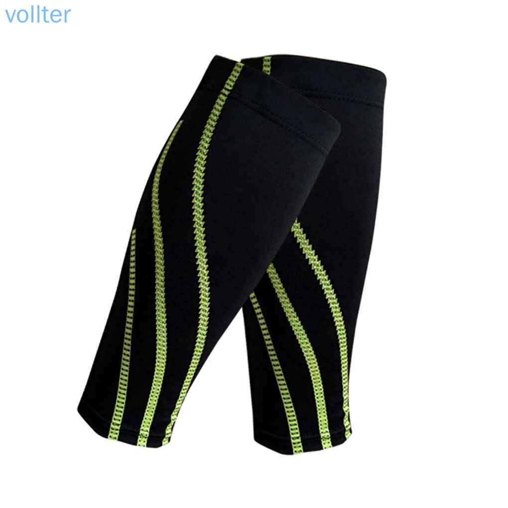 【Sản phẩm khuyến cáo】1x Women Men Graduated Calf Compression Socks Leg Sleeves for Running Cycling Basketball