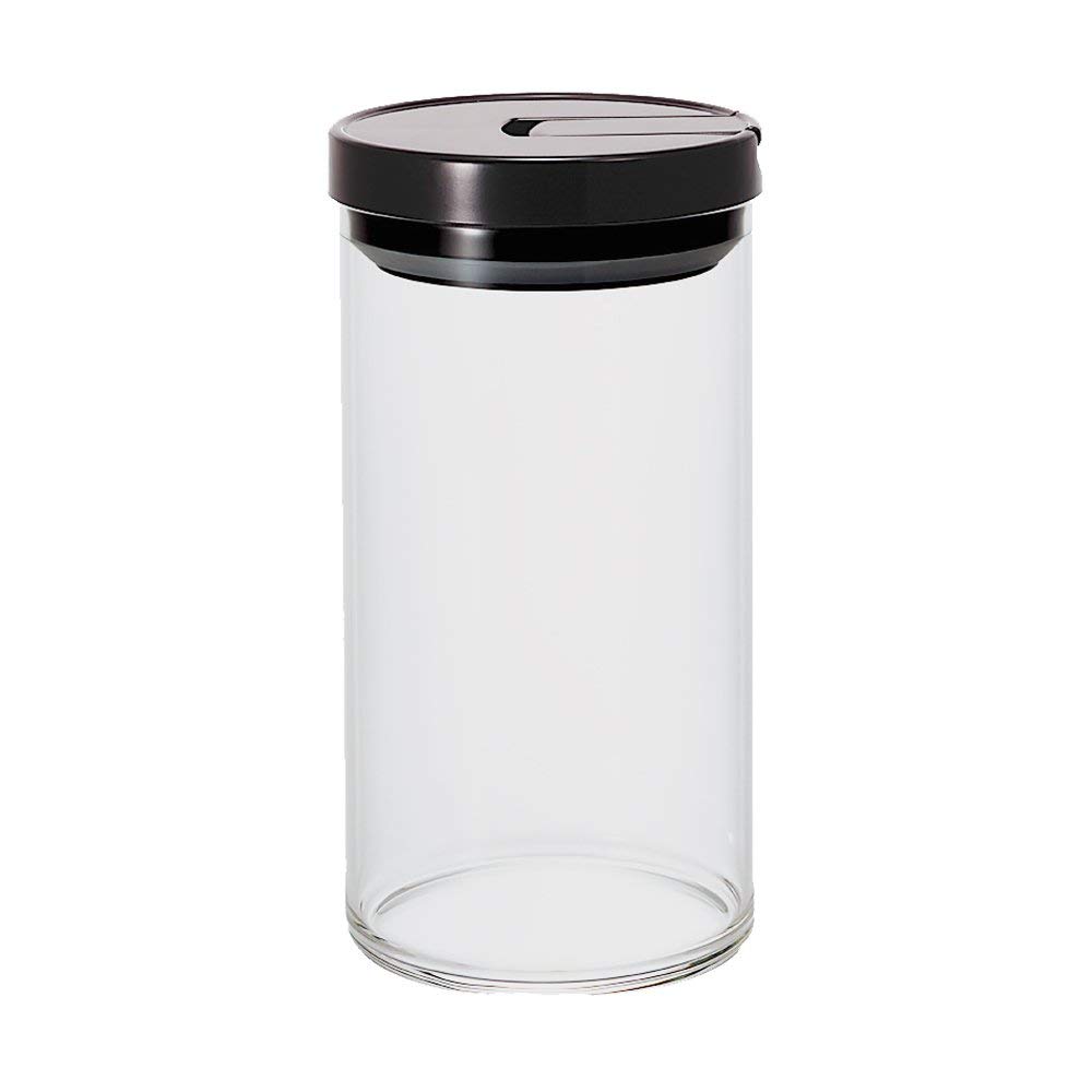 Bình Thủy Tinh Hình Ống Giữ Hạt Cà Phê Hario Glass Canister L