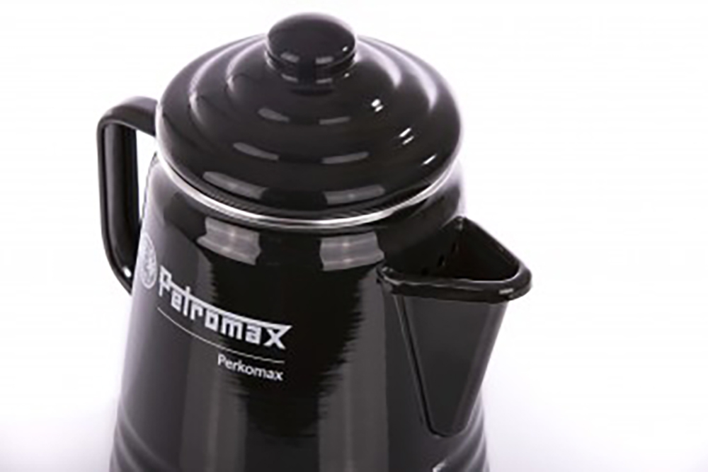 Ấm đun trà và cà phê bằng thép tráng men Petromax Percolator Perkomax (1.3 lít)