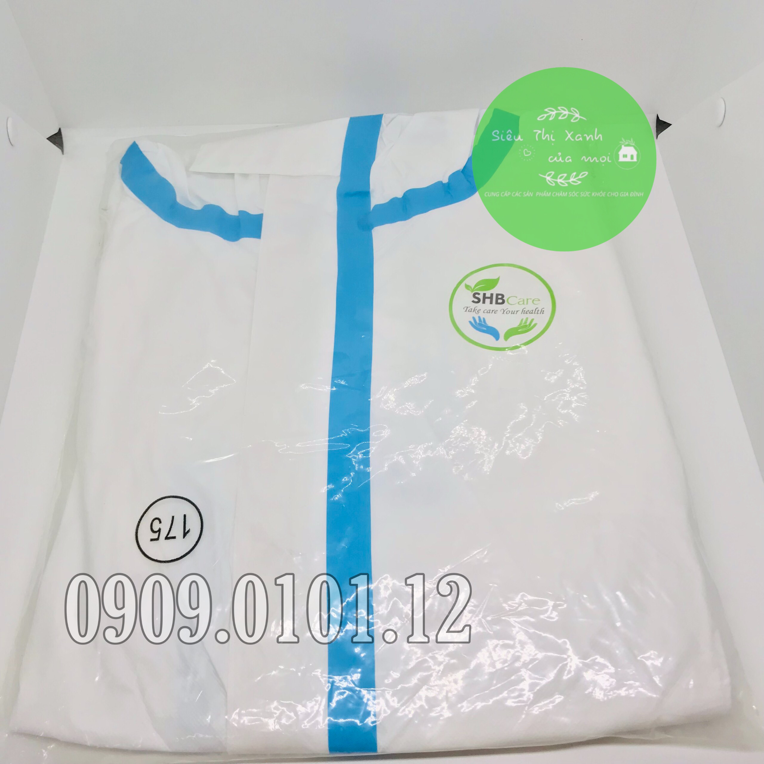 Đồ bảo hộ y tế level 3 7 món cao cấp SHB pro mask đầy đủ giấy kiểm định