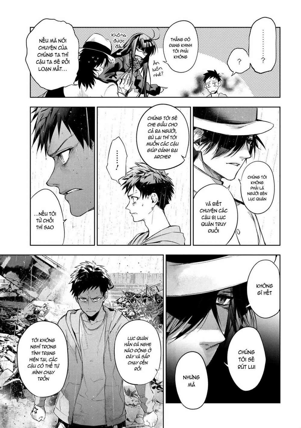 Fate/Type Redline - Truyền Kỳ Về Chén Thánh Đế Đô chapter 12.1 3