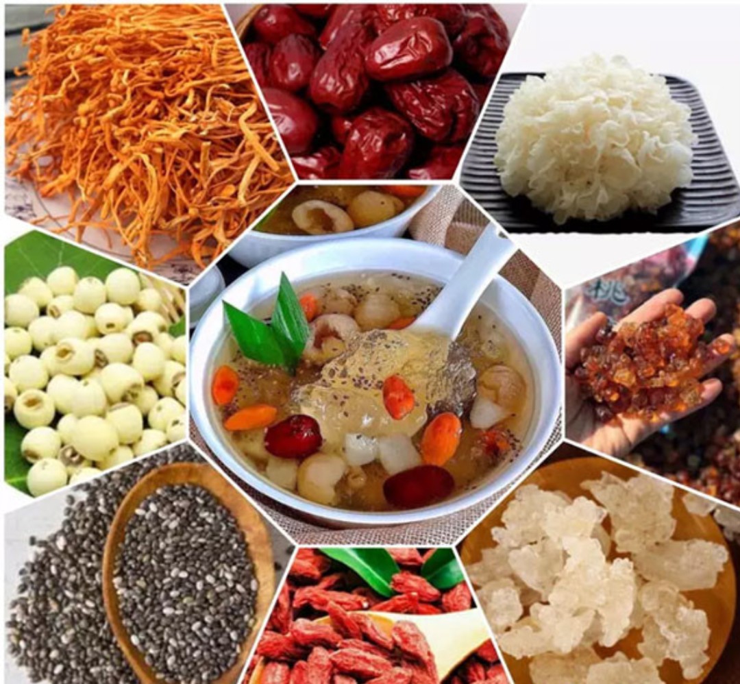 COMBO 400G CHÈ TUYẾT DƯỠNG NHAN 12 VỊ