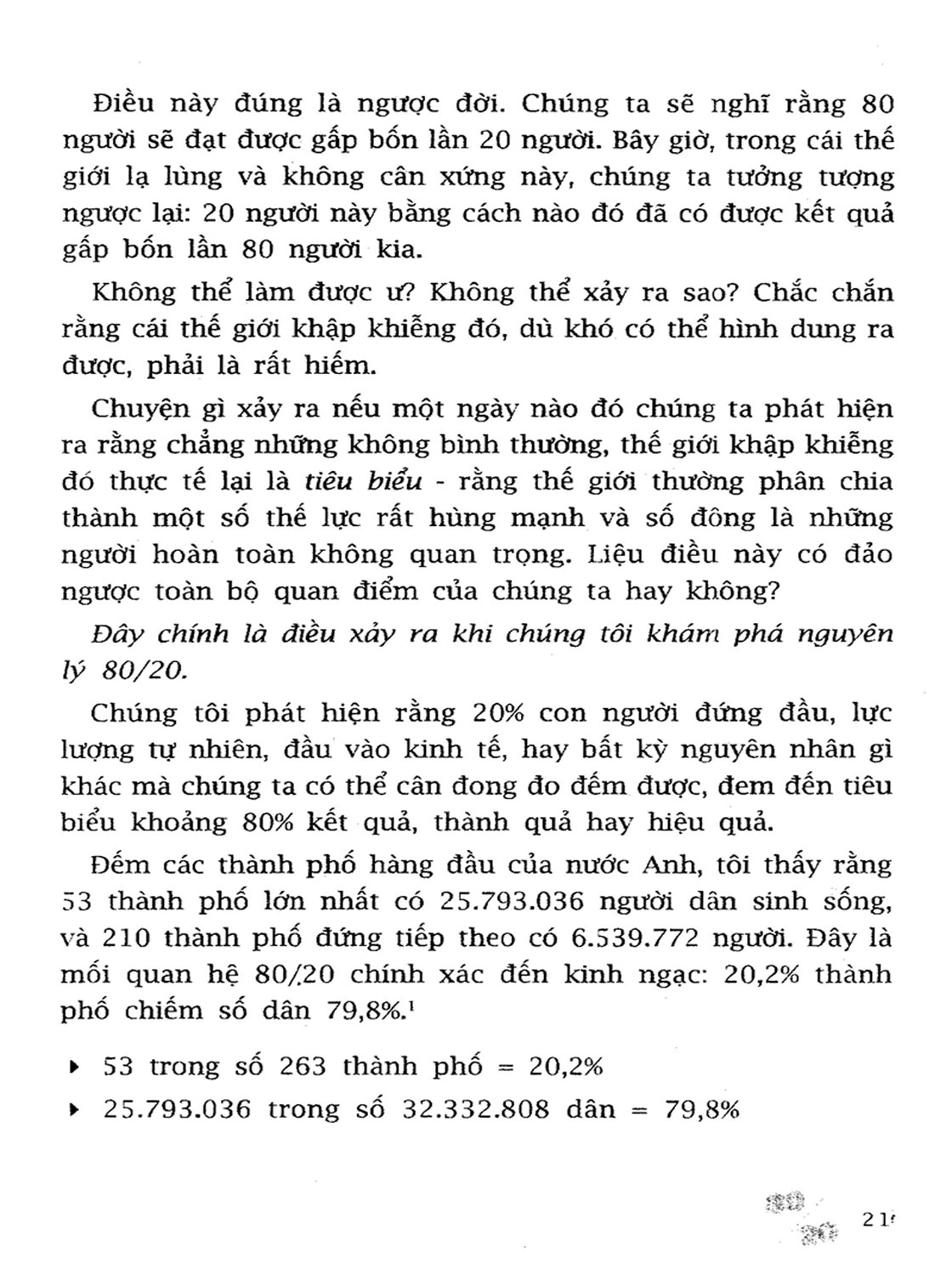 Sống Theo Phương Thức 80/20 _TRE