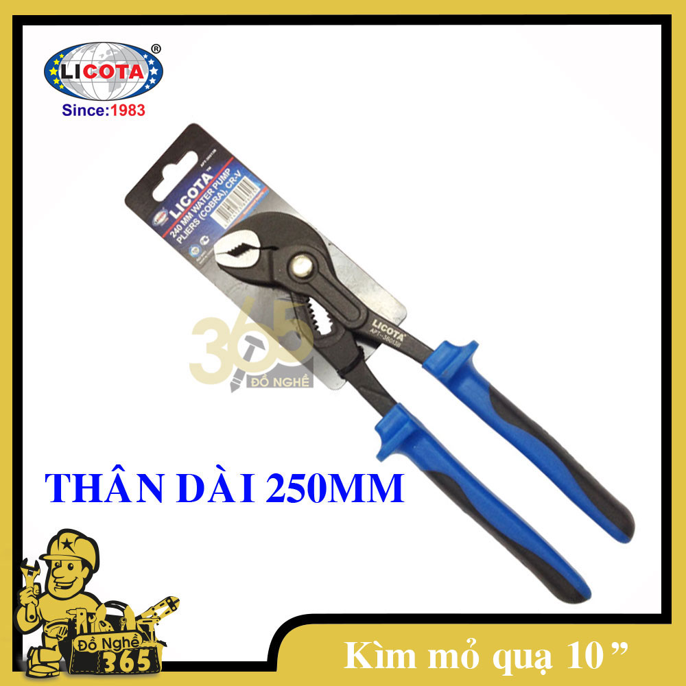 Kìm mỏ quạ cao cấp 10&quot; (250mm) Licota