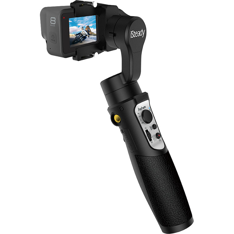 Gimbal Thiết Kế Dành Riêng Cho GoPro Hero Và Các Dòng Camera Action, Đạt Chuẩn Chống Nước IPX4, Hoạt Động 12 Giờ, Kết Nối Wifi Hohem ISteady Pro 3 - Hàng chính hãng