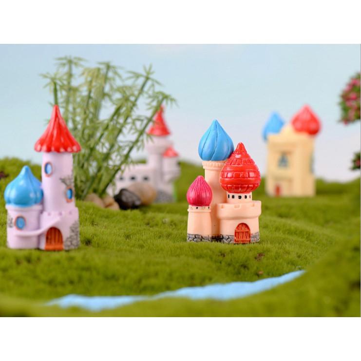 Mô hình Lâu đài cổ tích trang trí tiểu cảnh terrarium quà tặng trang trí