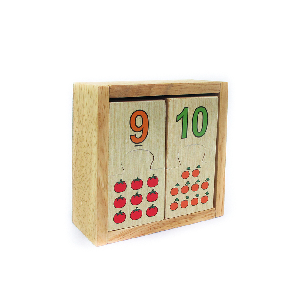 Đồ chơi chữ số - Bộ học số - Đồ chơi gỗ Winwintoys