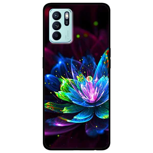 Ốp lưng dành cho Oppo Reno 6 - Reno 6 5G - Reno 6Z 5G - Mẫu Đơn Đa Sắc