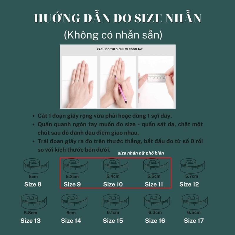 Nhẫn Các Loại Đá Thiên Nhiên Theo Mệnh NB22MA Patronus
