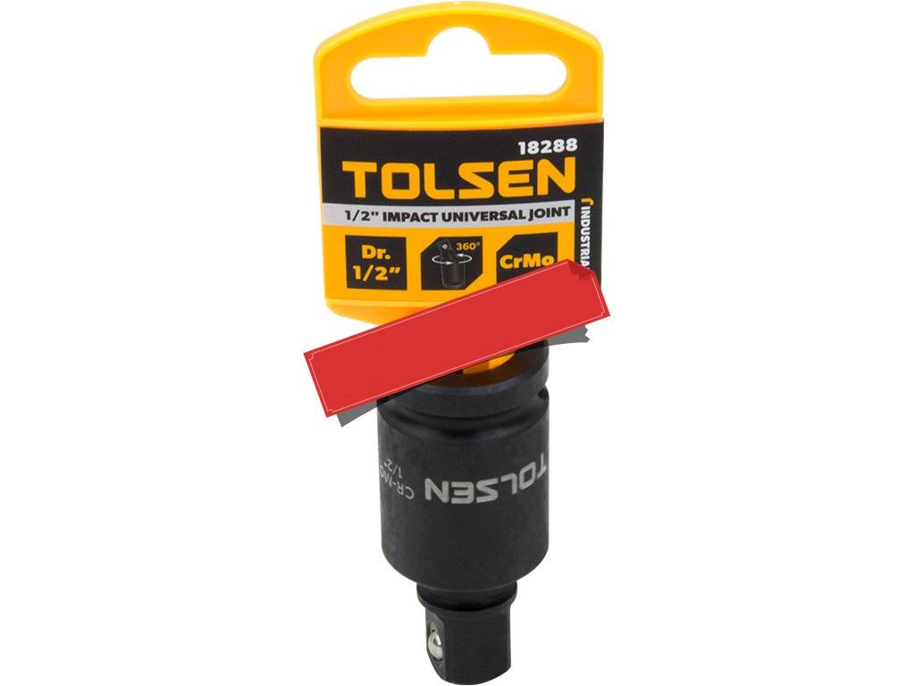 ĐẦU NỐI LẮC LÉO ĐEN 1/2 TOLSEN 18288 - HÀNG CHÍNH HÃNG