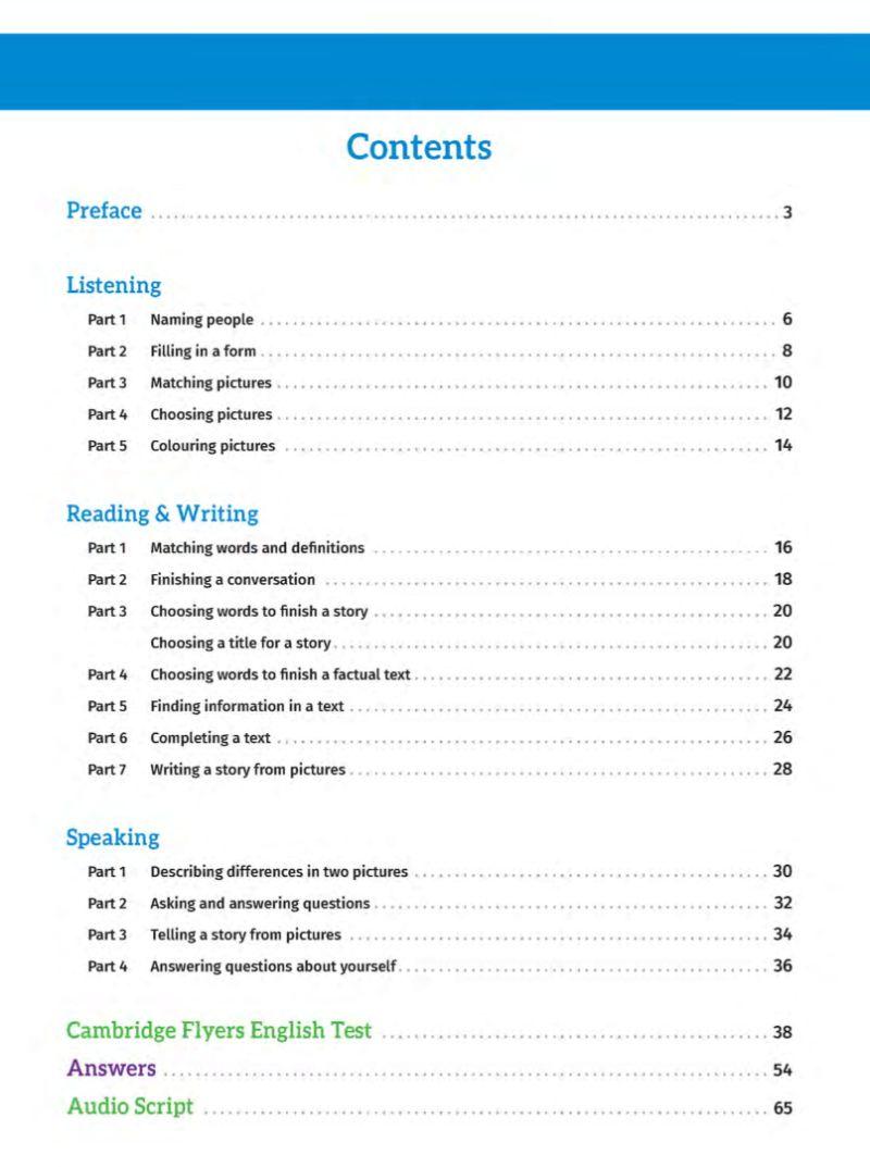 Sách Succeed In The Cambridge Flyers English Test (Kèm CD)