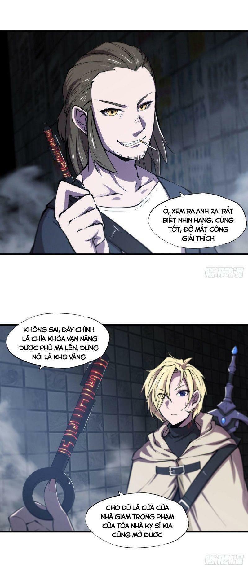 huyết cơ và kỵ sĩ chapter 147 14