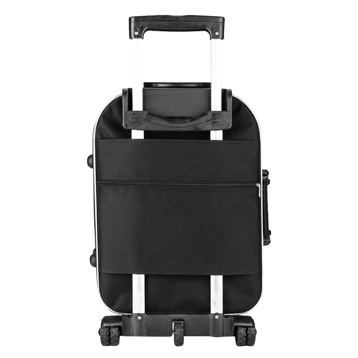 Vali Du Lịch Kéo Tay BI& TI Màu Đen 20 và 24 Inch