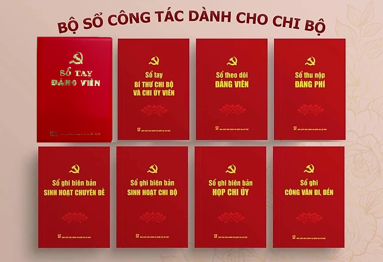 Bộ Sổ Công Tác Dành Cho Chi Bộ